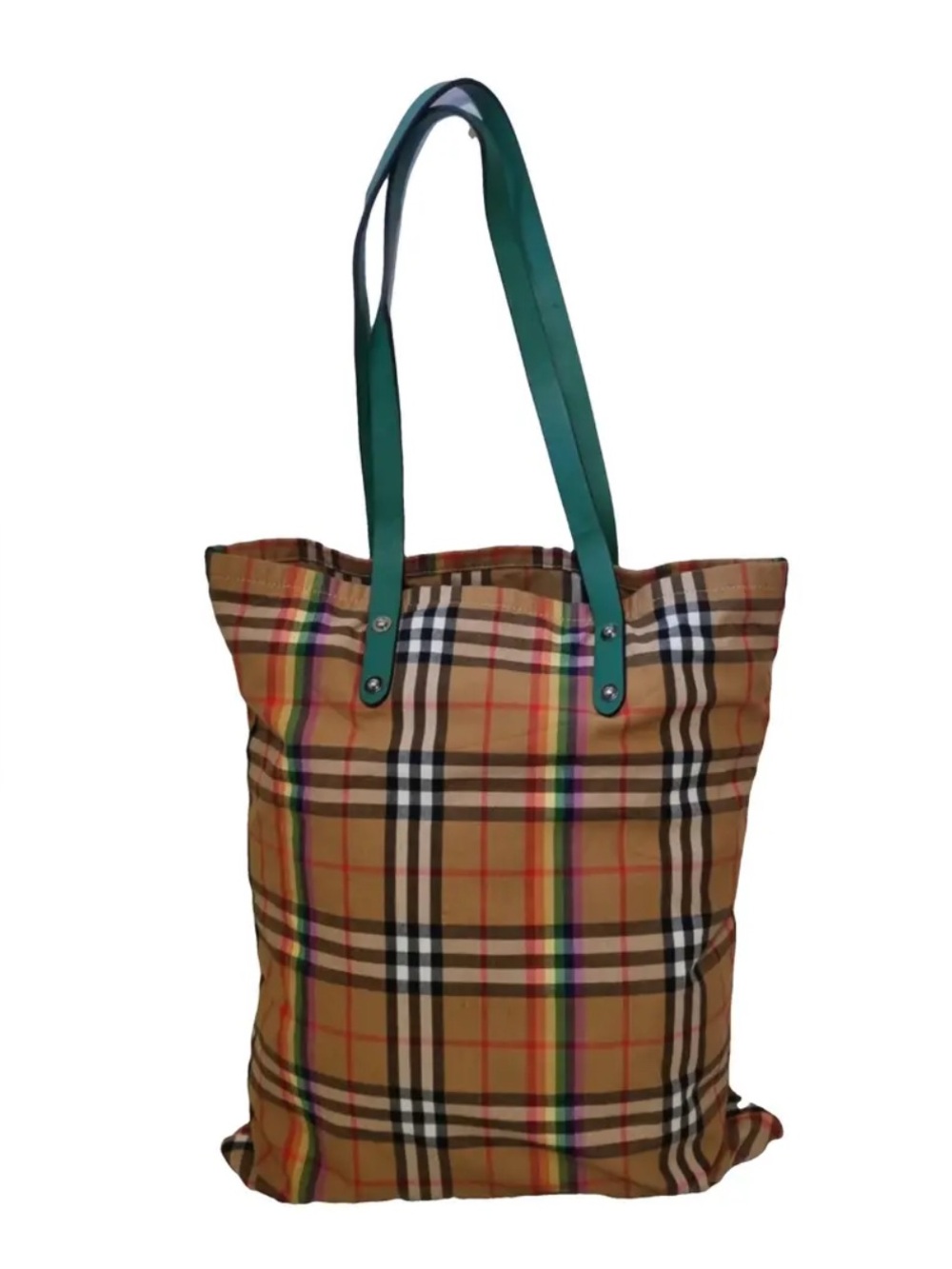 Burberry Check Cloth tote｜Cloth material